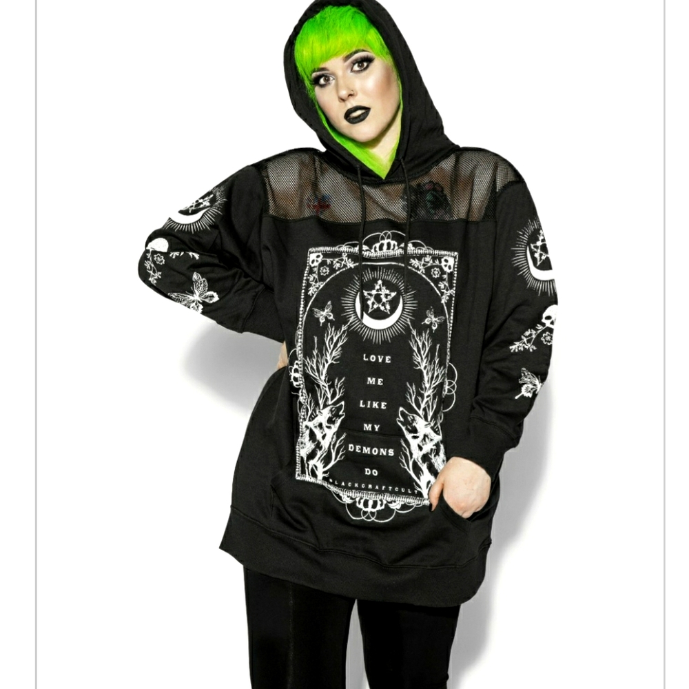 Black Craft Hoodie
